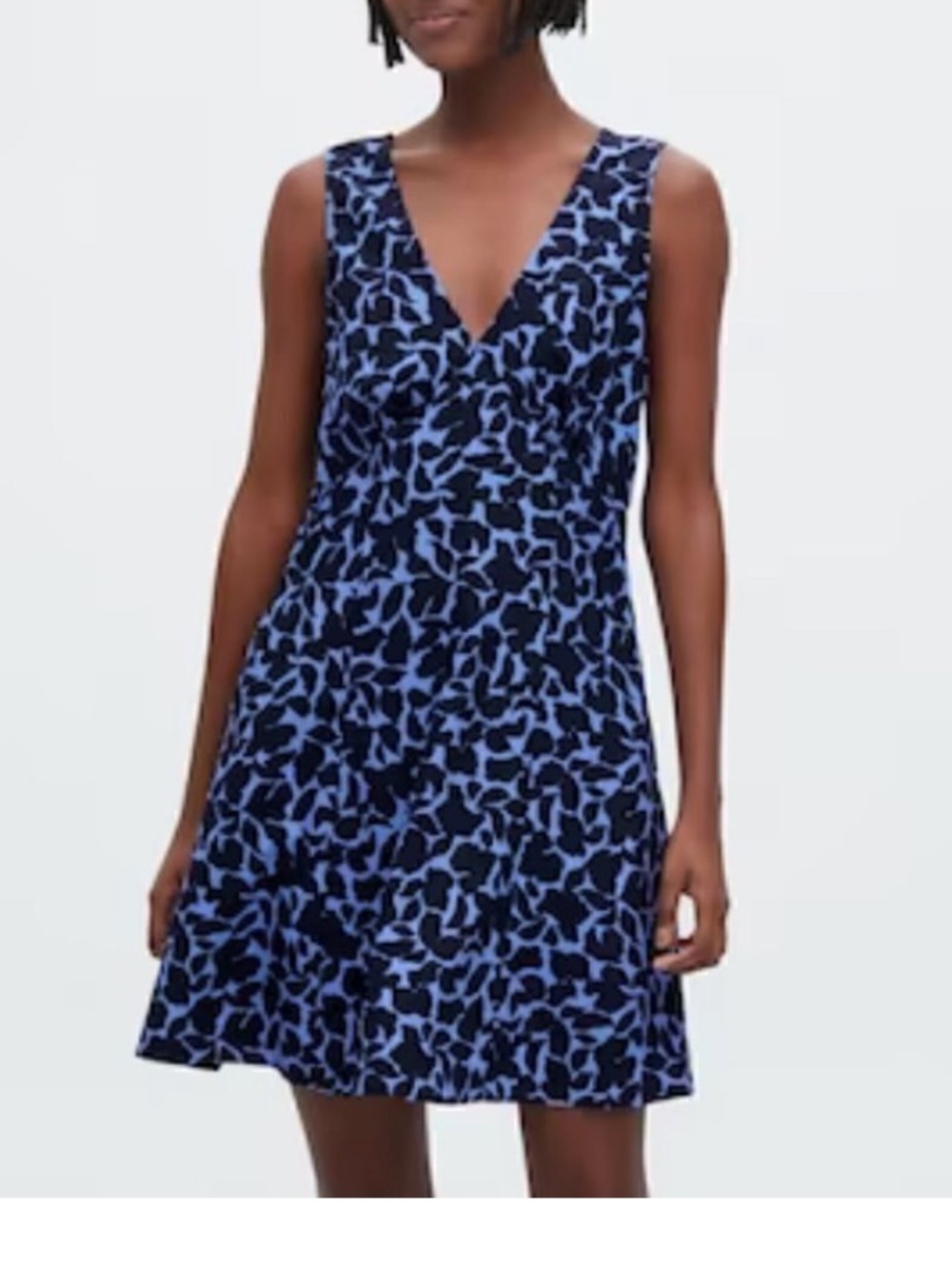 Uniqlo Blue Floral Dress